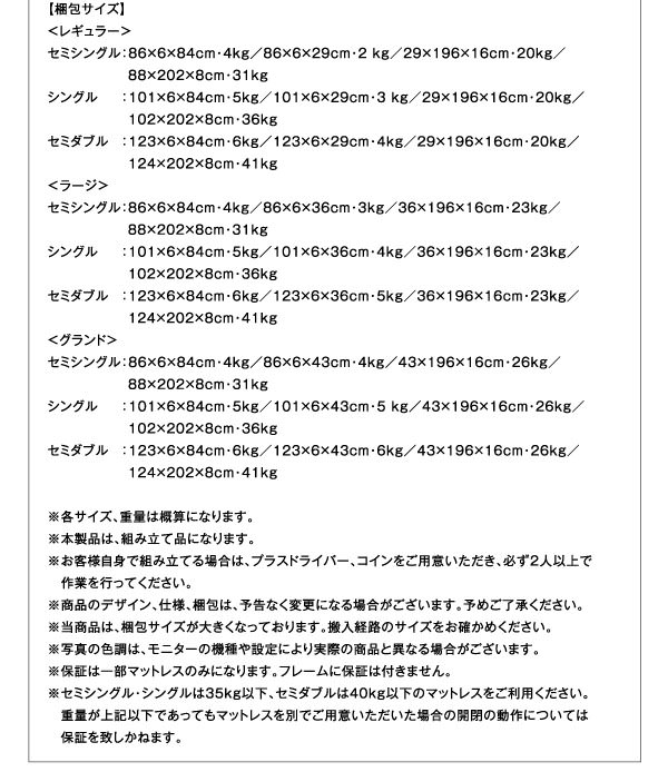 梱包サイズ