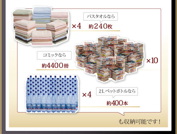 これだけ収納可能