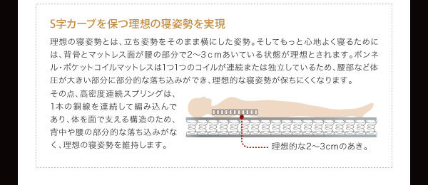 S字カーブを保つ最高の寝姿勢