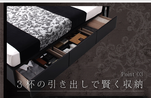3つの引き出し。