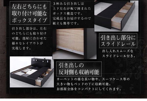左右どちらにも取り付け可能なボックスタイプ