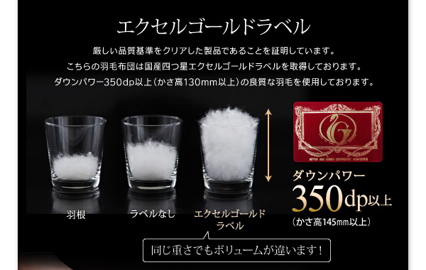 ダウンパワー350db以上