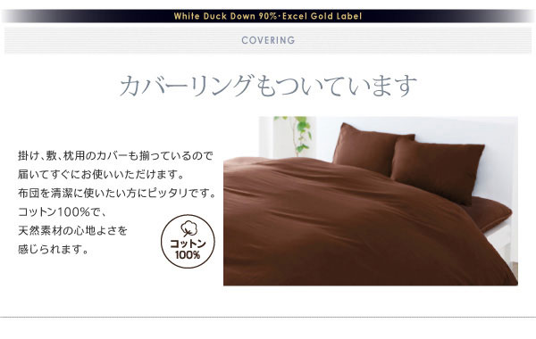 カバーリングも付いています