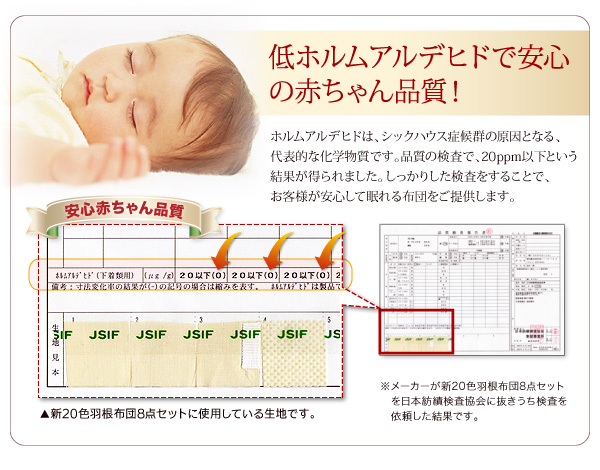 低ホルムアルデヒドで安心