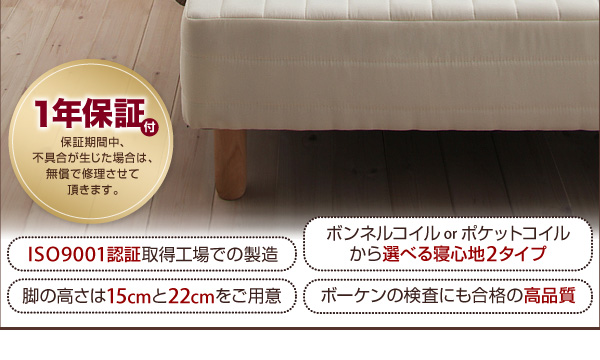 1年保証付き