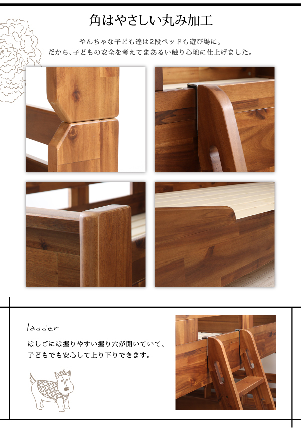 角はやさしい丸み加工
