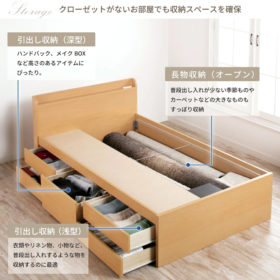 クローゼットがないお部屋でも収納スペースを確保