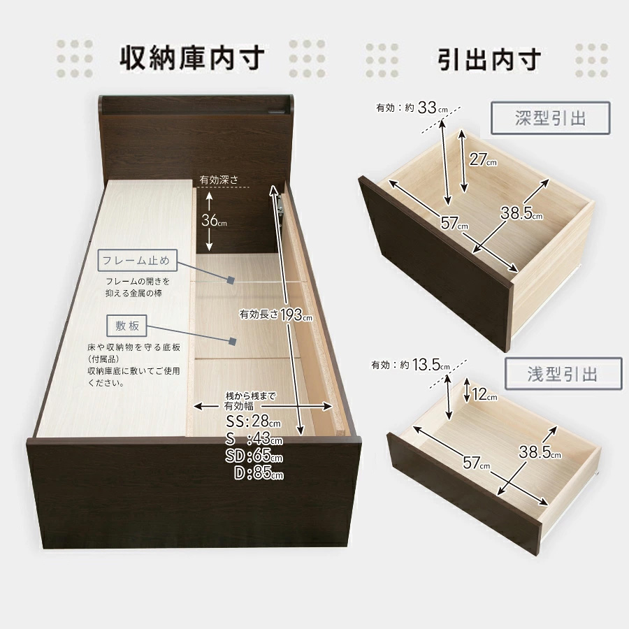 収納庫内寸