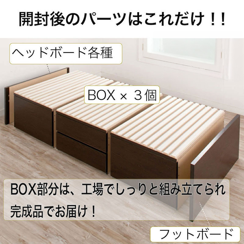 開封後のパーツ
