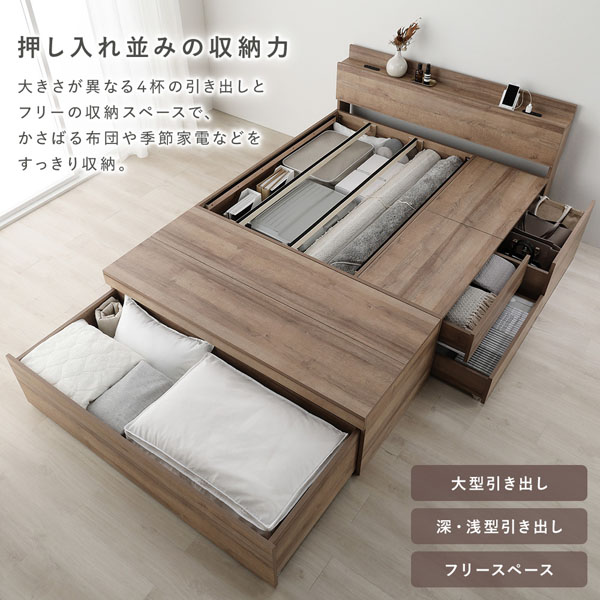 押入れ並みの収納力