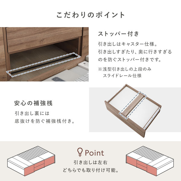 キャスター付