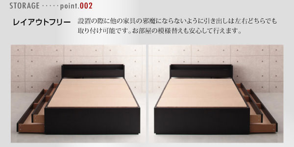 左右どちらにも設置可能