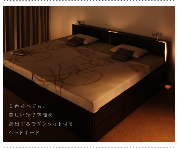 チェストベッド | 日本製 チェストベッド【Huette】ヒュッテ ベッド 