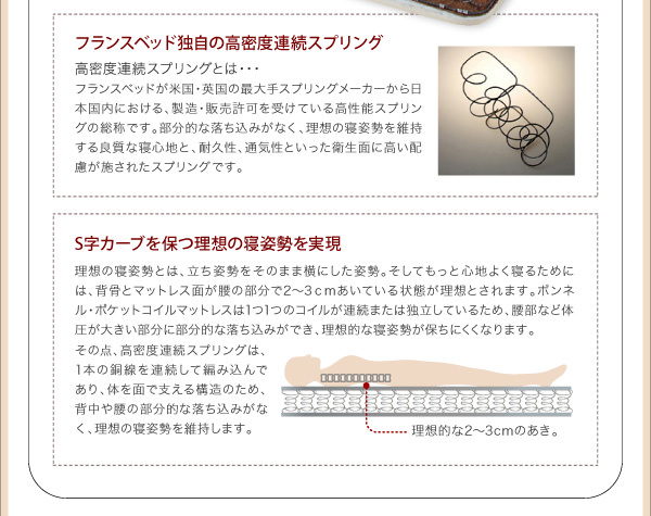 S字カーブの理想の寝姿勢