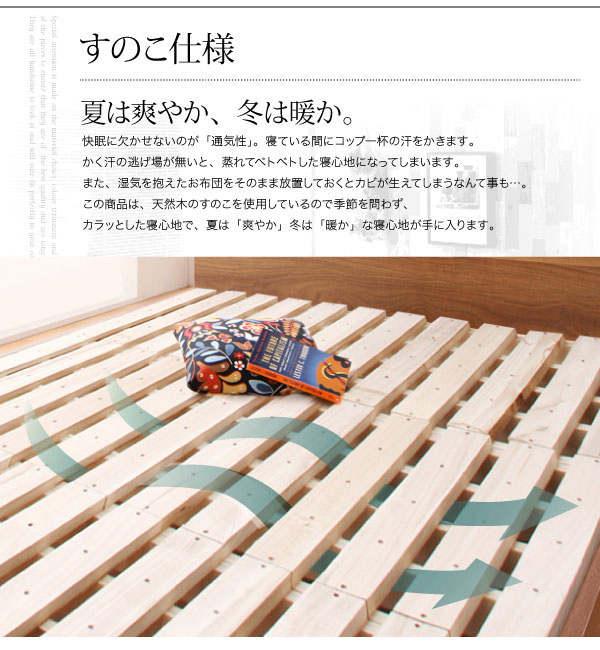 すのこ仕様