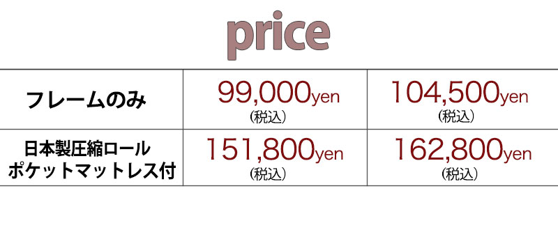 価格表