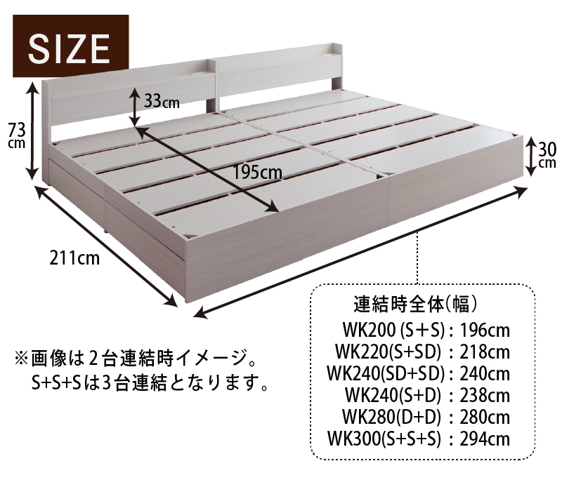 ベッドサイズ