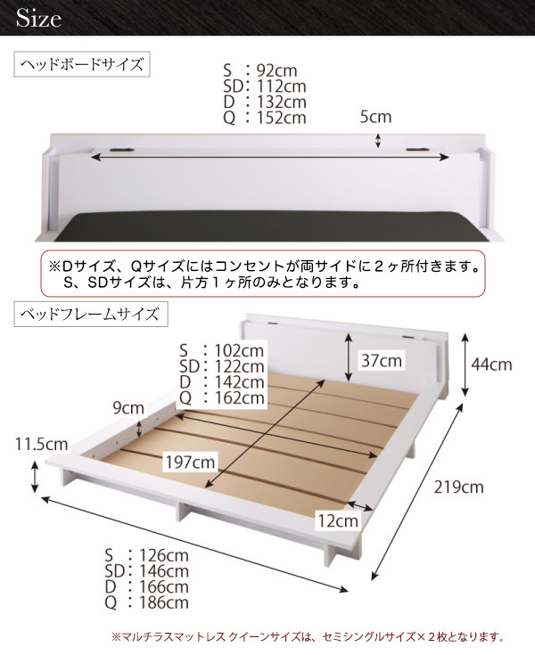 フロアベッド   フロアローベッドスペランツァ ベッド