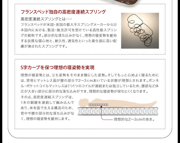 S字カーブの理想の寝姿勢