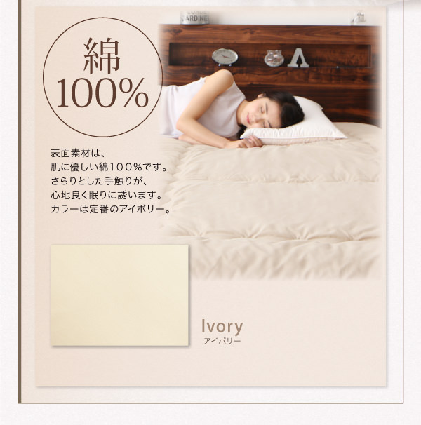 表面素材綿100%