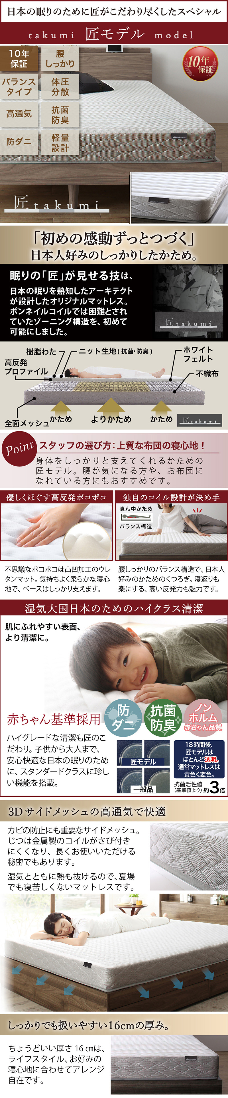 モダンライト付 大型ローベッド