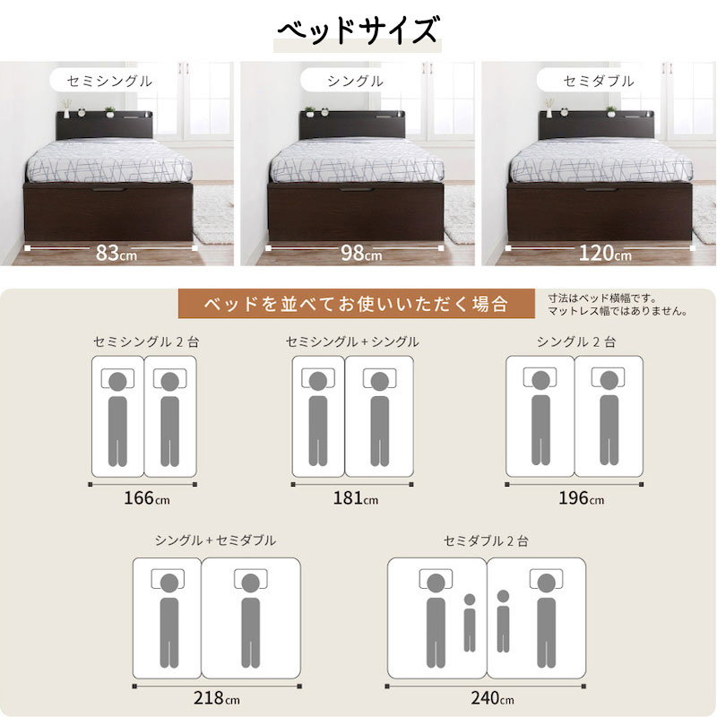 ベッドサイズ