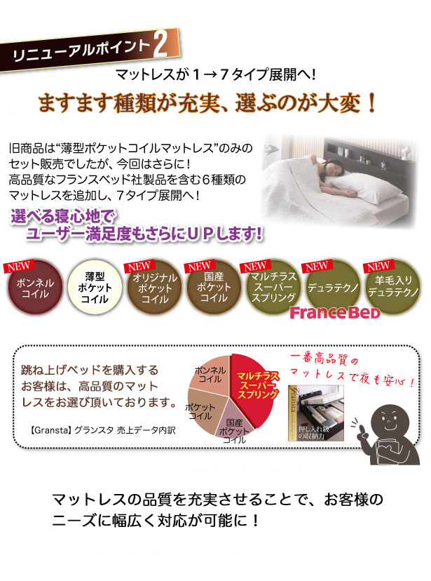 ますます充実！