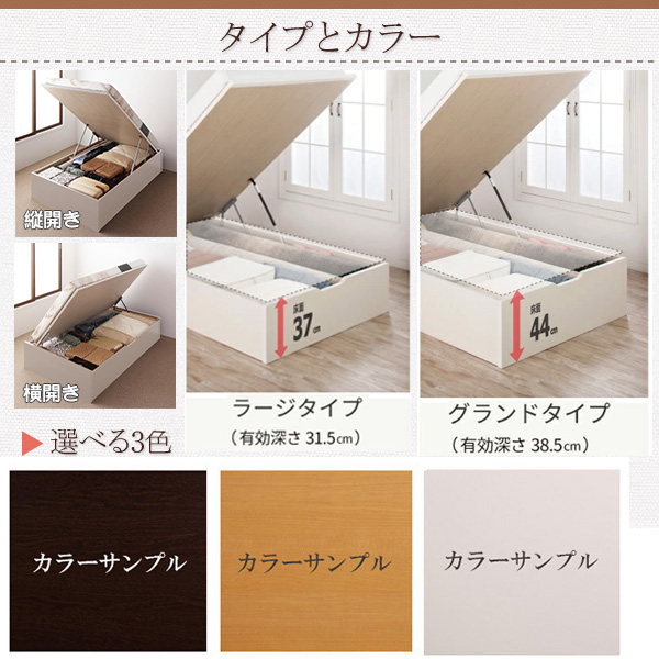 タイプとカラー