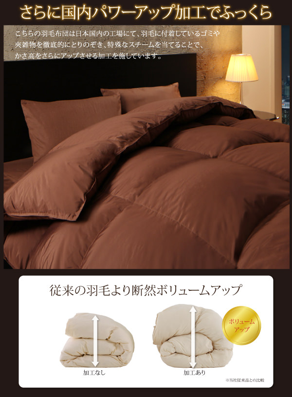 さらに国内パワーアップ加工でふっくら