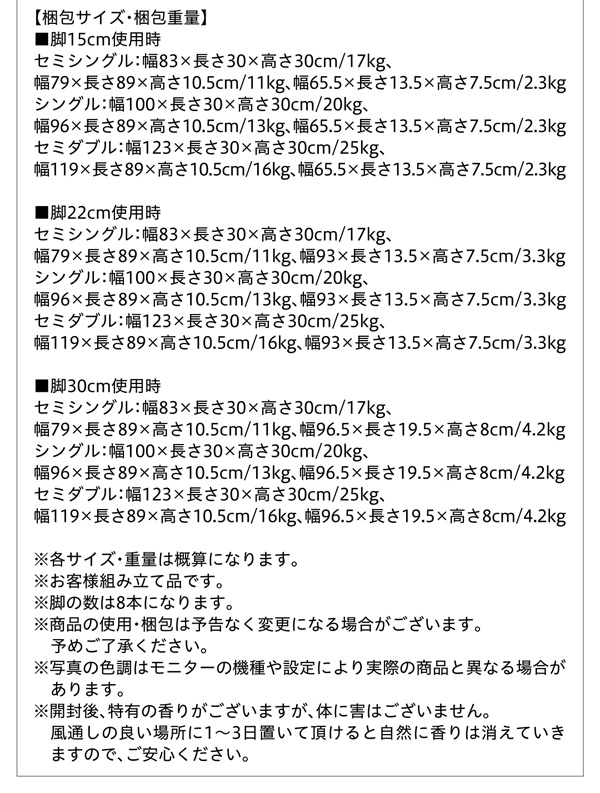 梱包サイズ