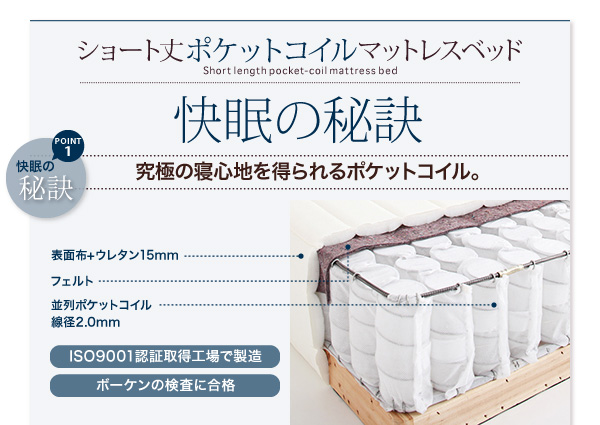 ポケットコイルマットレス