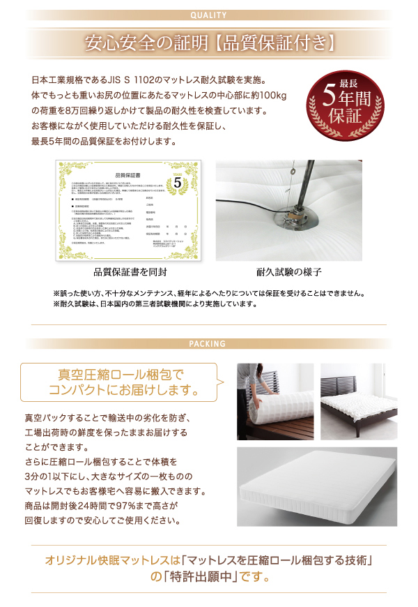 品質保証付