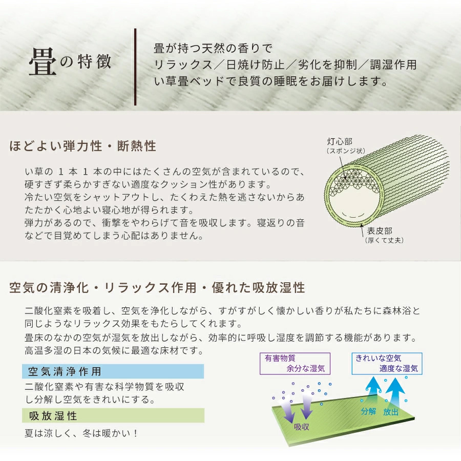 畳の特徴