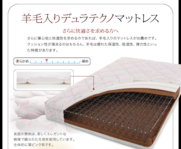 羊毛入りデュラテクノマットレス