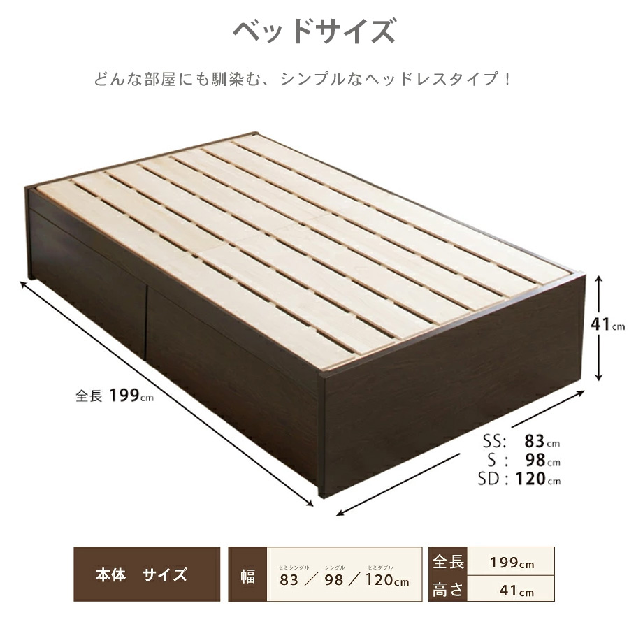 ベッドサイズ