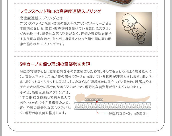 S字カーブの理想の寝姿勢