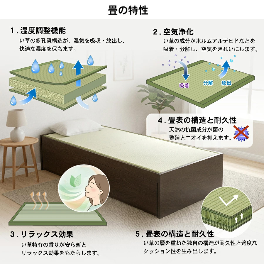 畳の特性